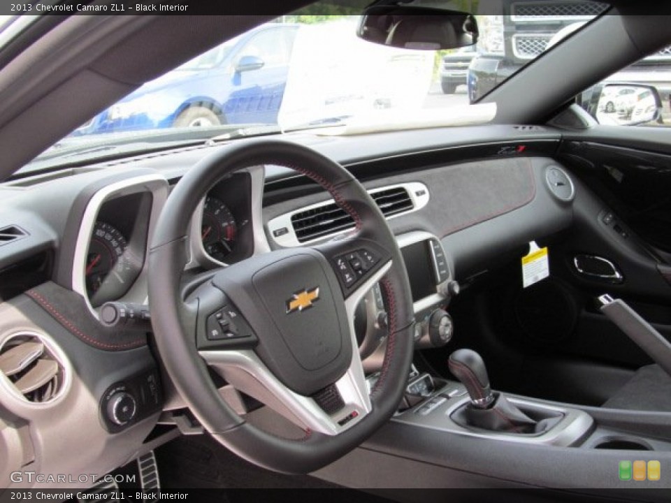 Black Interior Dashboard for the 2013 Chevrolet Camaro ZL1 #71480609