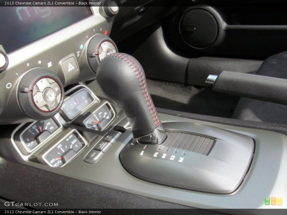 Black Interior Transmission for the 2013 Chevrolet Camaro ZL1 Convertible #71480849