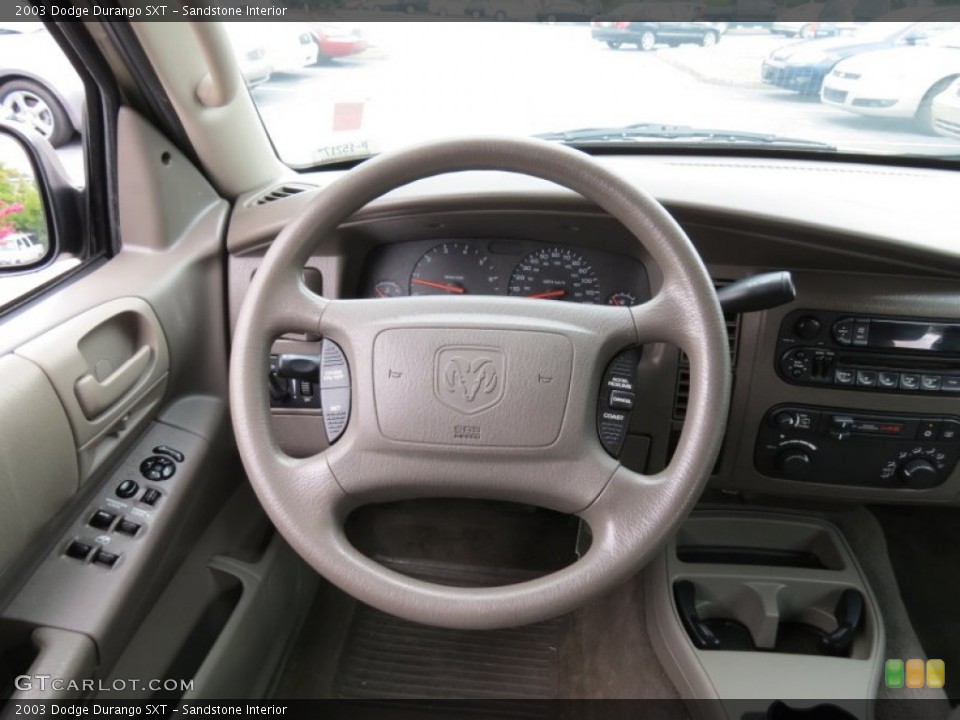 Sandstone Interior Steering Wheel for the 2003 Dodge Durango SXT #71481038