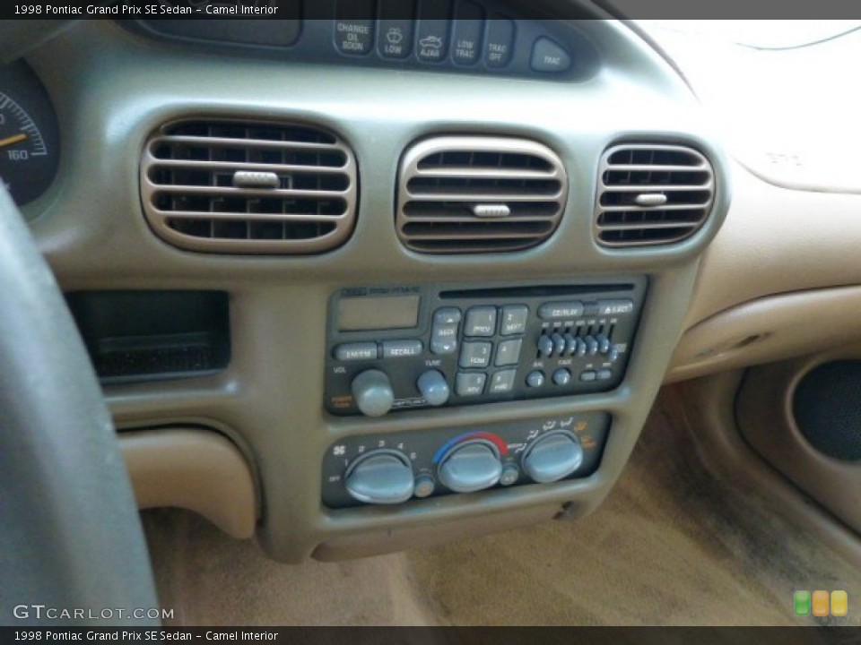 Camel Interior Controls for the 1998 Pontiac Grand Prix SE Sedan #71481311
