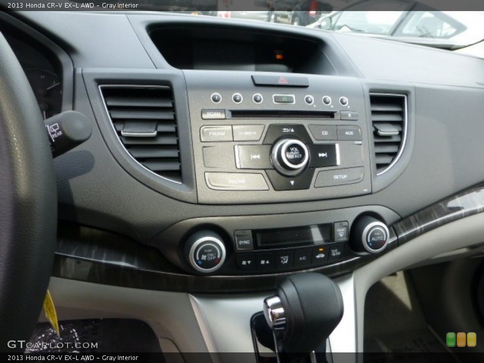 Gray Interior Controls for the 2013 Honda CR-V EX-L AWD #71486504