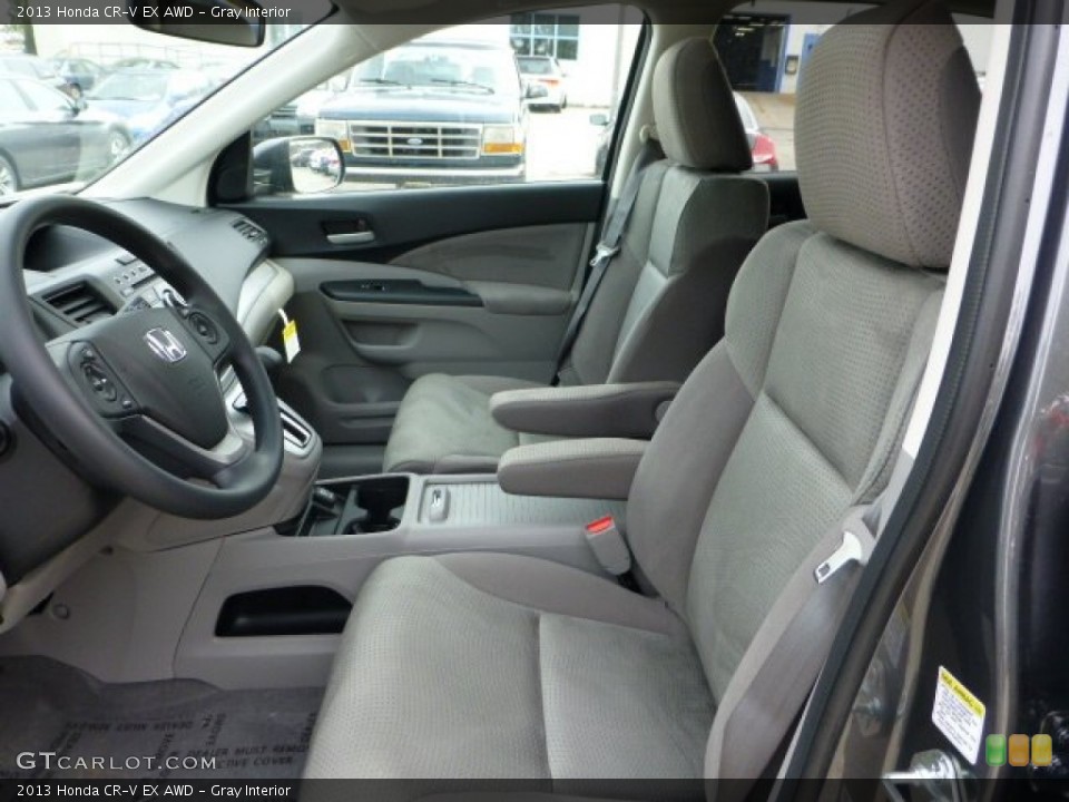 Gray Interior Front Seat for the 2013 Honda CR-V EX AWD #71486606