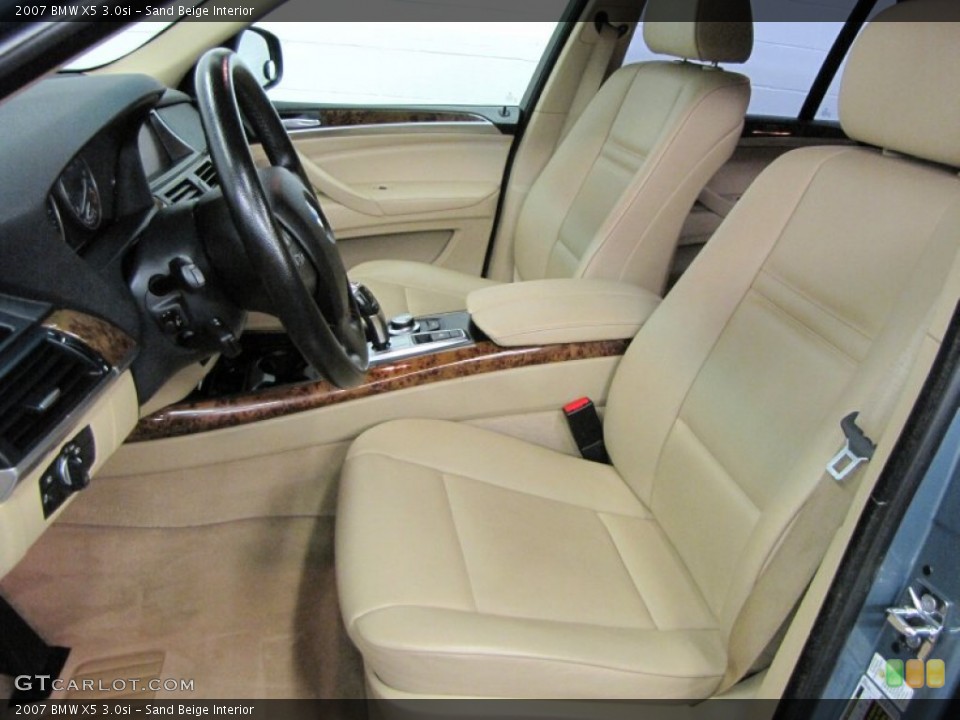 Sand Beige Interior Front Seat for the 2007 BMW X5 3.0si #71488523