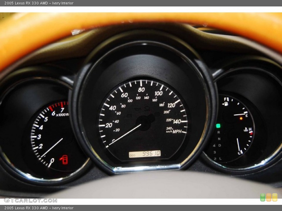 Ivory Interior Gauges for the 2005 Lexus RX 330 AWD #71490123