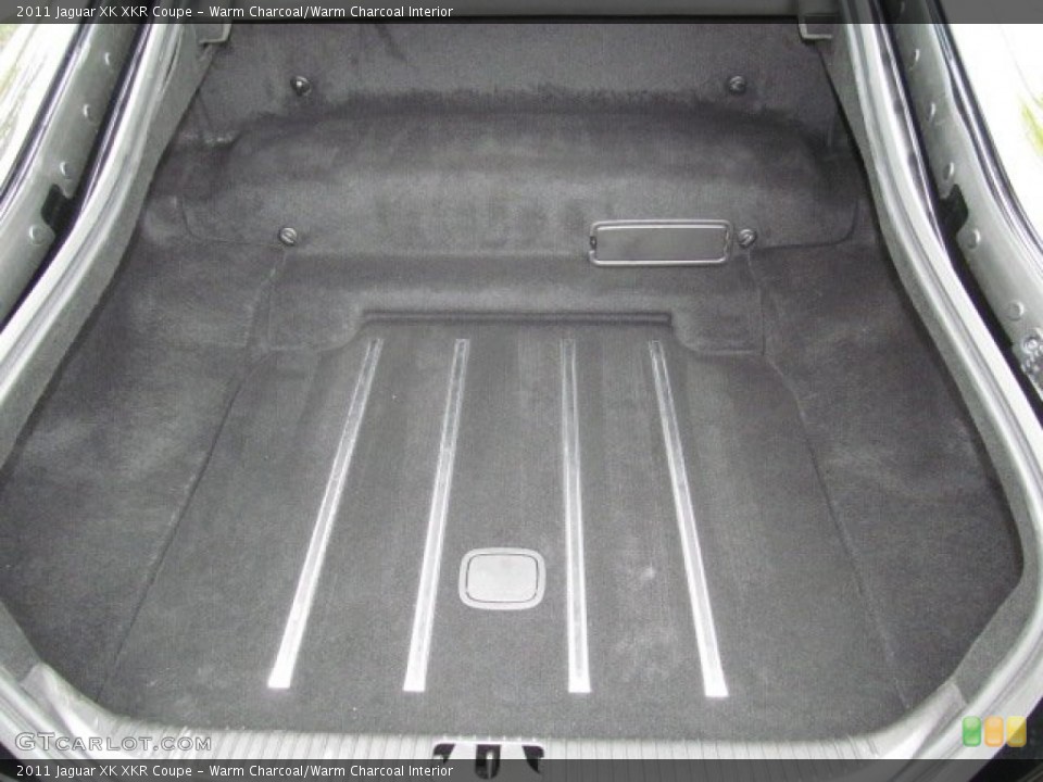 Warm Charcoal/Warm Charcoal Interior Trunk for the 2011 Jaguar XK XKR Coupe #71491016