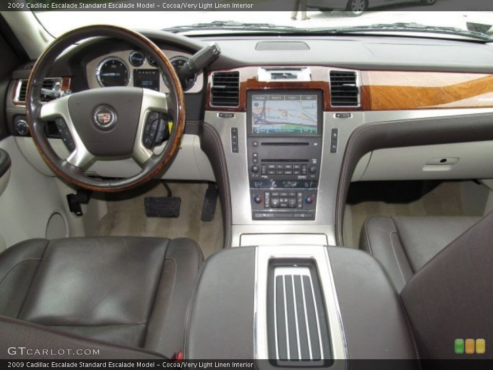 Cocoa/Very Light Linen Interior Dashboard for the 2009 Cadillac Escalade  #71491138