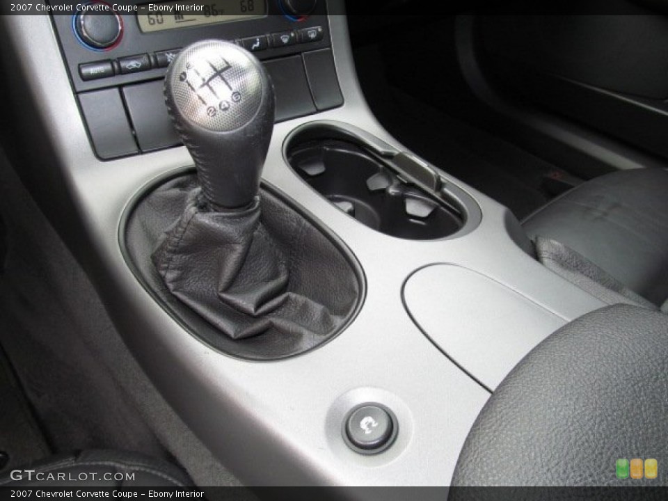 Ebony Interior Transmission for the 2007 Chevrolet Corvette Coupe #71491825