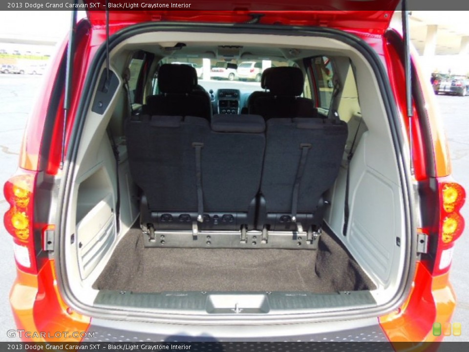 Black/Light Graystone Interior Trunk for the 2013 Dodge Grand Caravan SXT #71497234