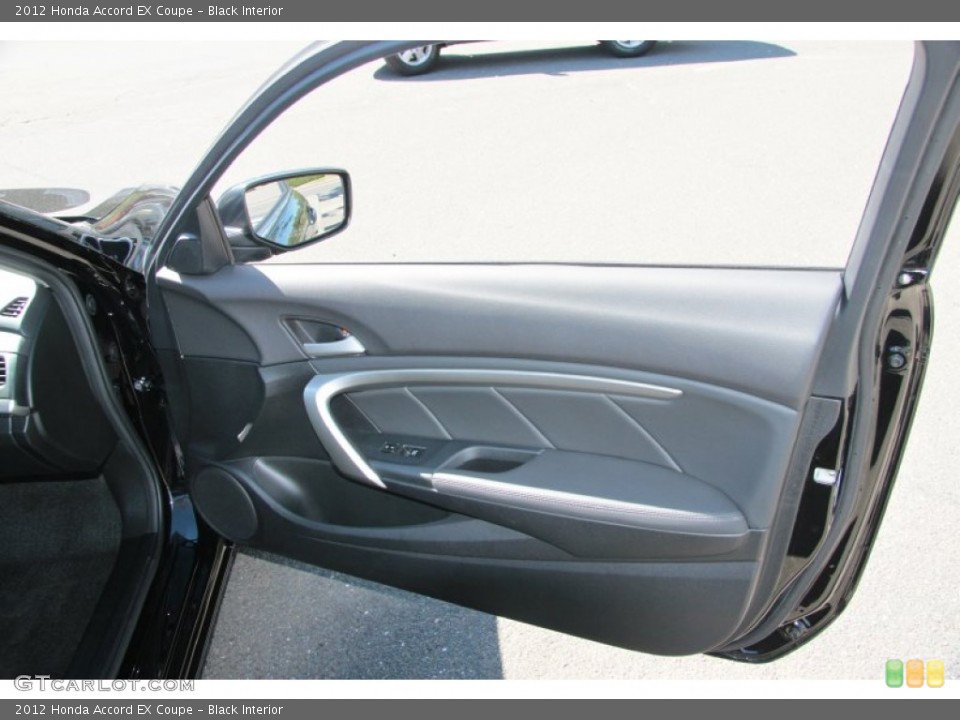 Black Interior Door Panel for the 2012 Honda Accord EX Coupe #71498527