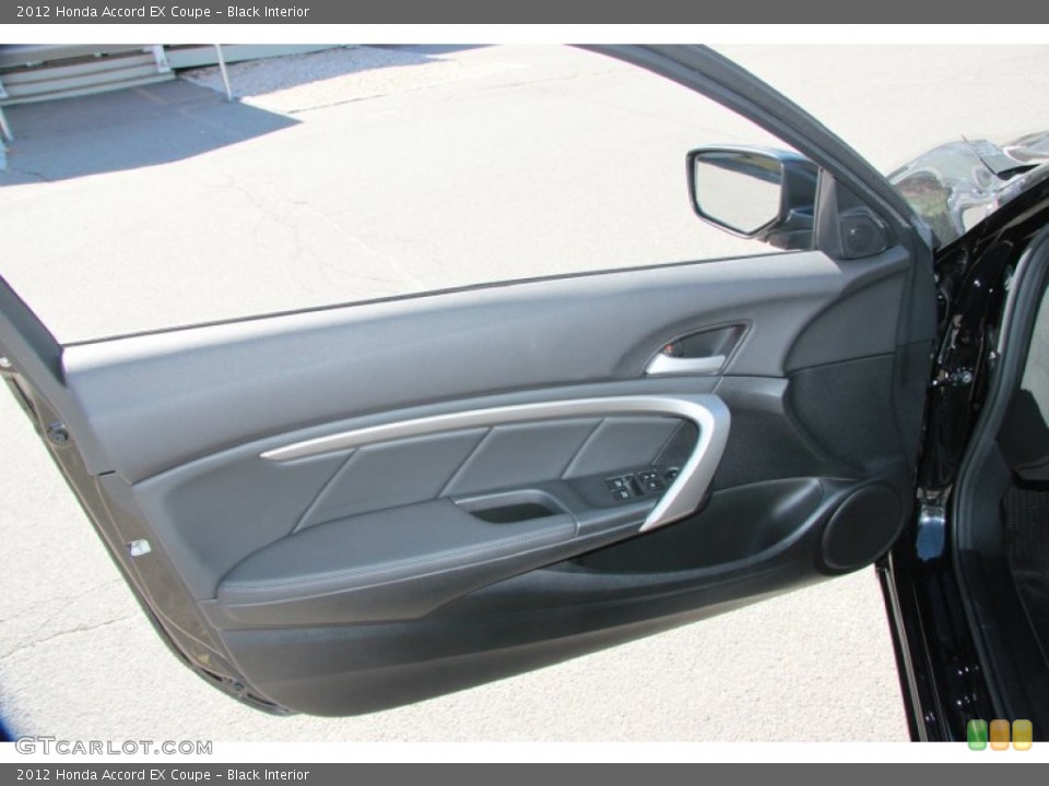 Black Interior Door Panel for the 2012 Honda Accord EX Coupe #71498533
