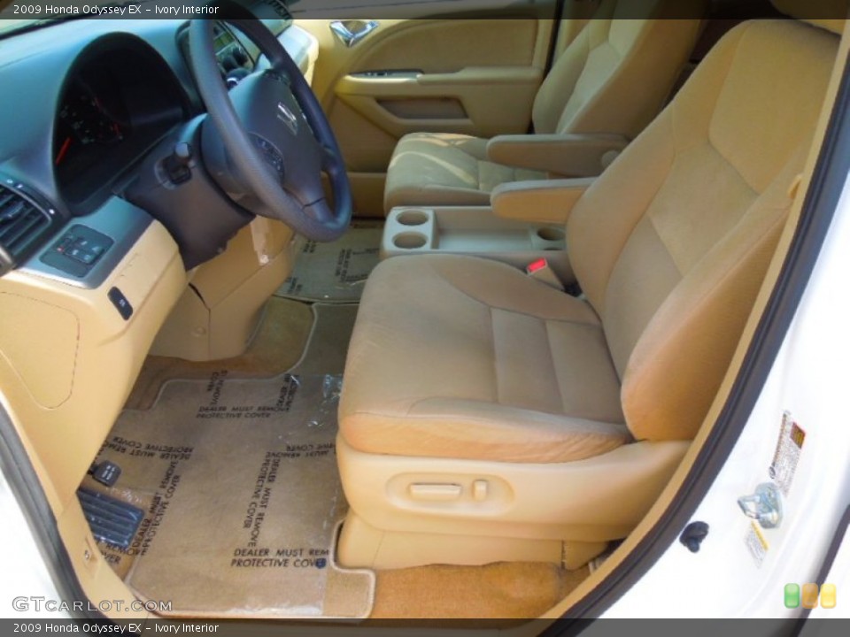 Ivory Interior Front Seat for the 2009 Honda Odyssey EX #71500837