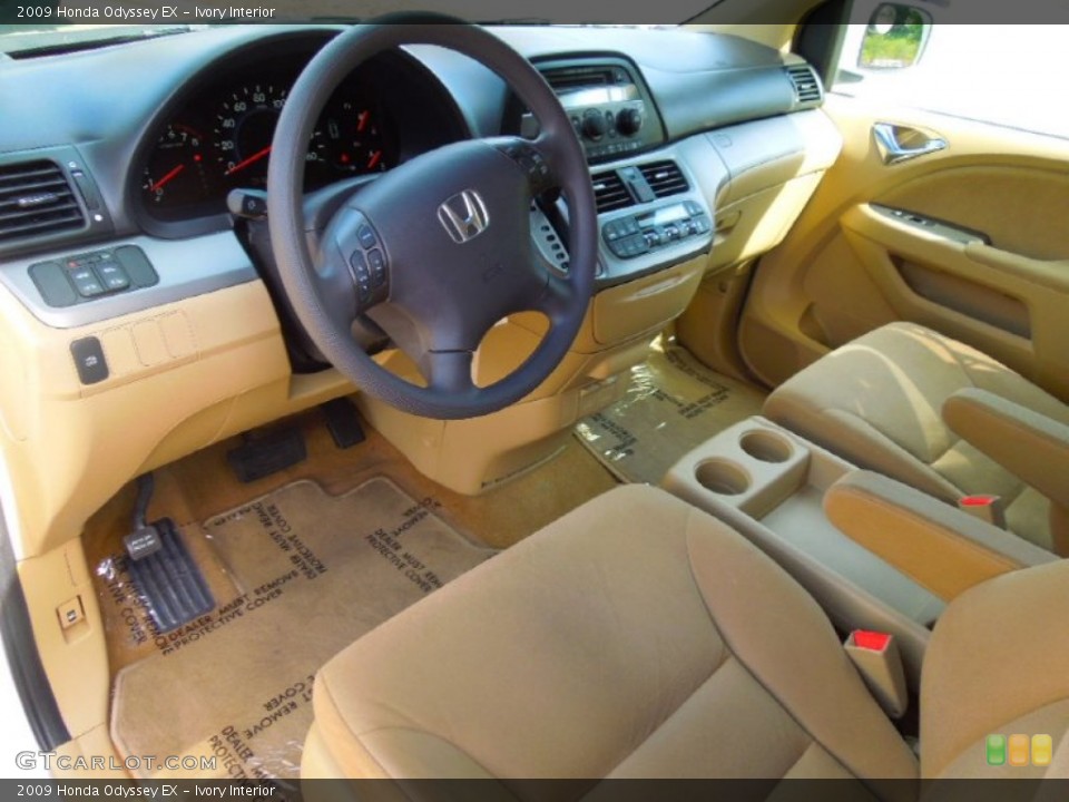 Ivory Interior Prime Interior for the 2009 Honda Odyssey EX #71500948
