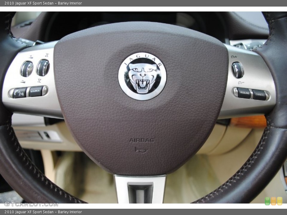 Barley Interior Steering Wheel for the 2010 Jaguar XF Sport Sedan #71504981