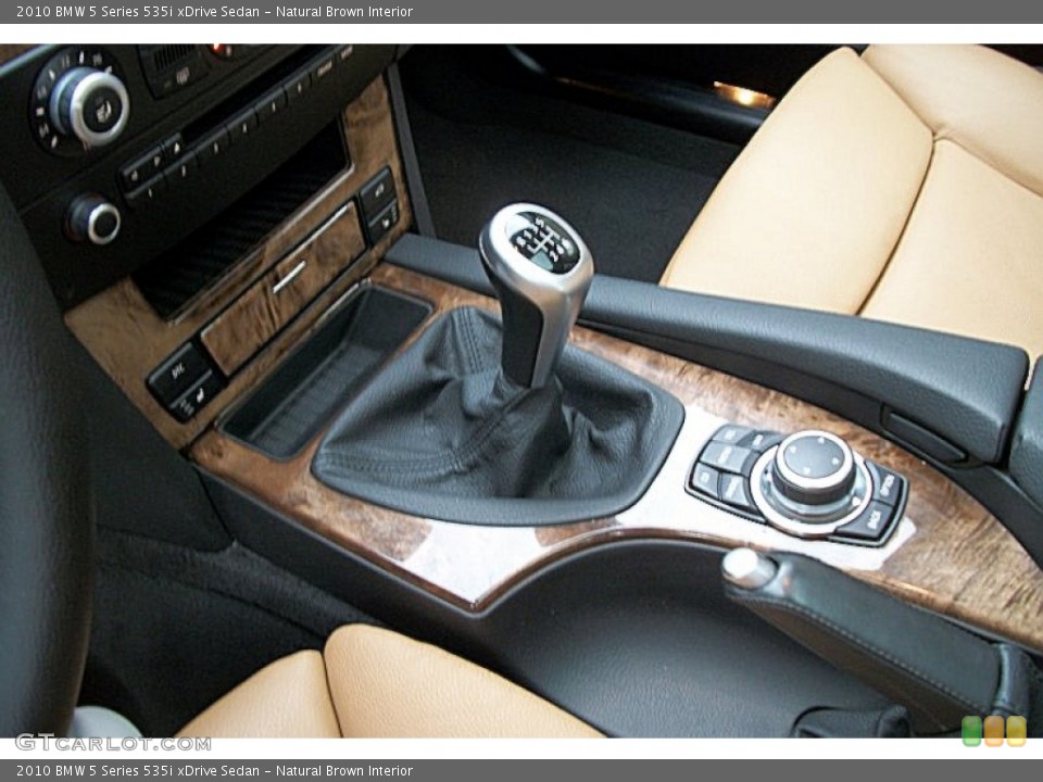 Natural Brown Interior Transmission for the 2010 BMW 5 Series 535i xDrive Sedan #71507273