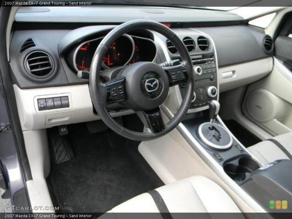 Sand Interior Prime Interior for the 2007 Mazda CX-7 Grand Touring #71509823