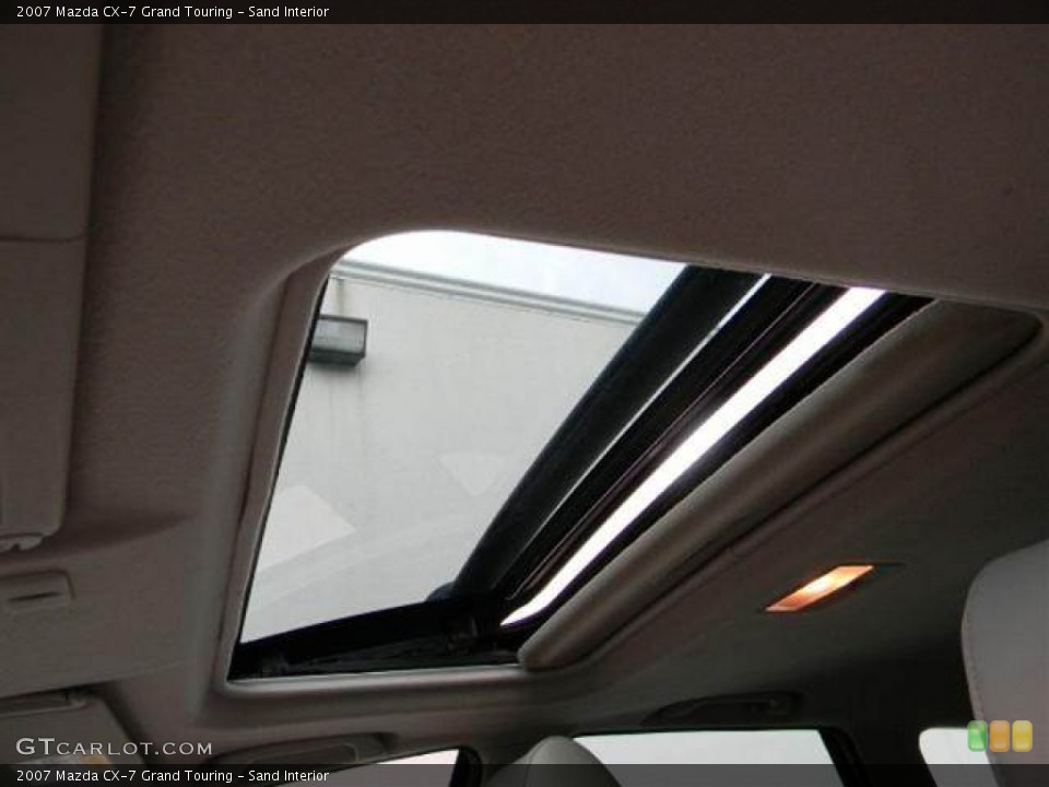 Sand Interior Sunroof for the 2007 Mazda CX-7 Grand Touring #71509844