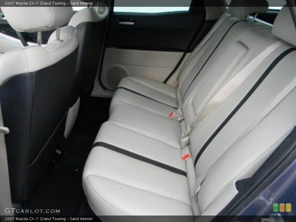 Sand Interior Rear Seat for the 2007 Mazda CX-7 Grand Touring #71509850