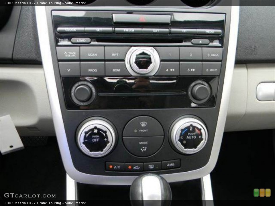Sand Interior Controls for the 2007 Mazda CX-7 Grand Touring #71509952