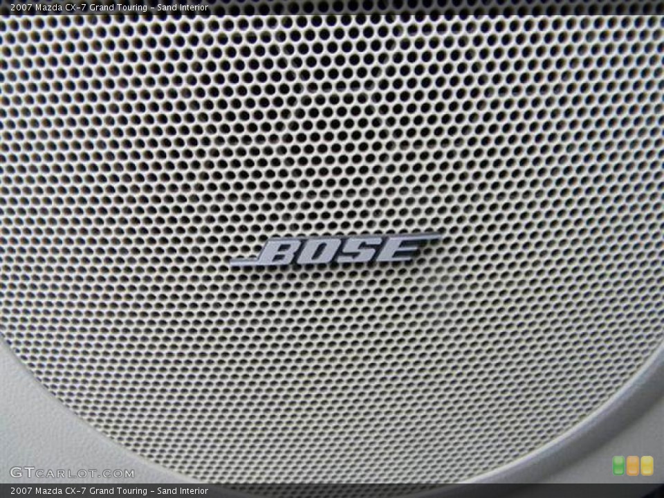 Sand Interior Audio System for the 2007 Mazda CX-7 Grand Touring #71509979
