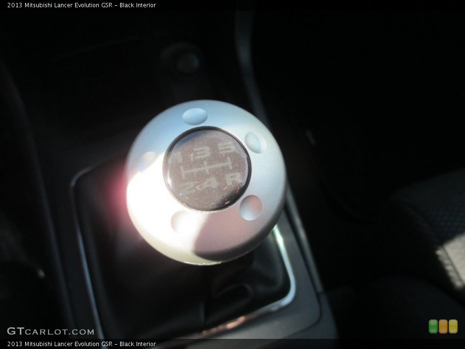 Black Interior Transmission for the 2013 Mitsubishi Lancer Evolution GSR #71510509