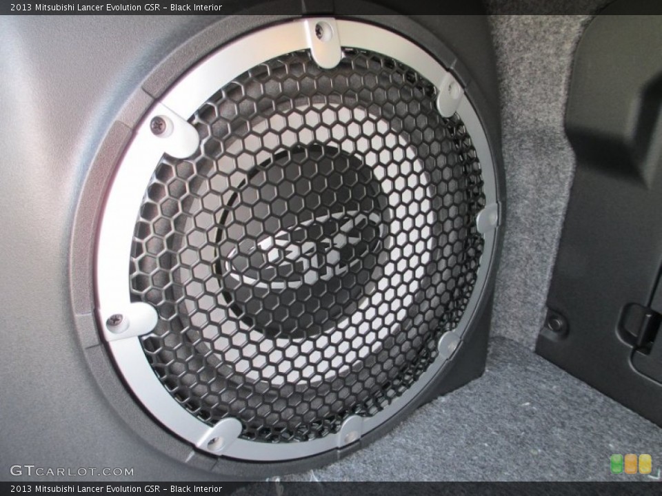 Black Interior Audio System for the 2013 Mitsubishi Lancer Evolution GSR #71510543
