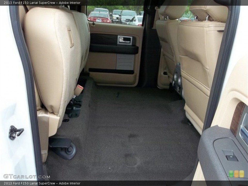 Adobe Interior Rear Seat for the 2013 Ford F150 Lariat SuperCrew #71510603
