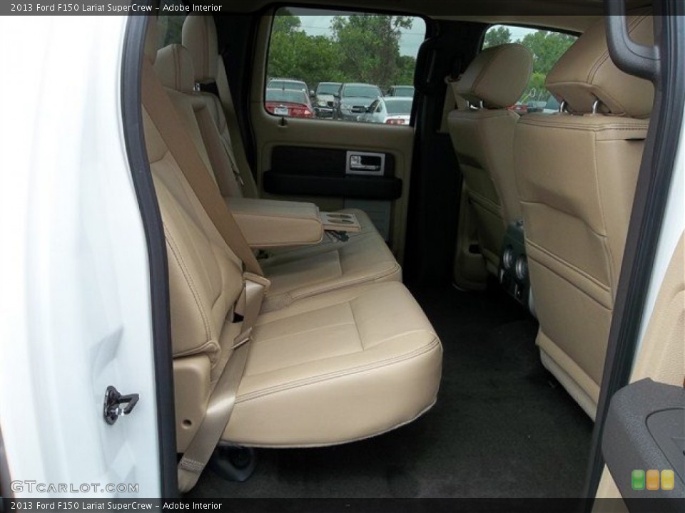 Adobe Interior Rear Seat for the 2013 Ford F150 Lariat SuperCrew #71510612