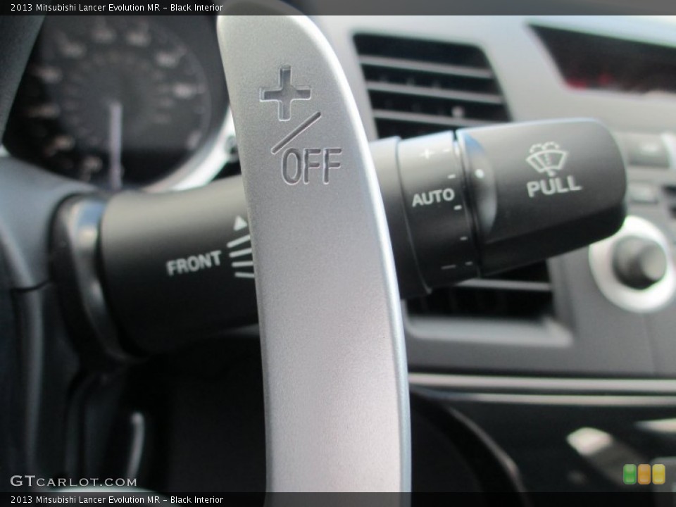 Black Interior Transmission for the 2013 Mitsubishi Lancer Evolution MR #71510746