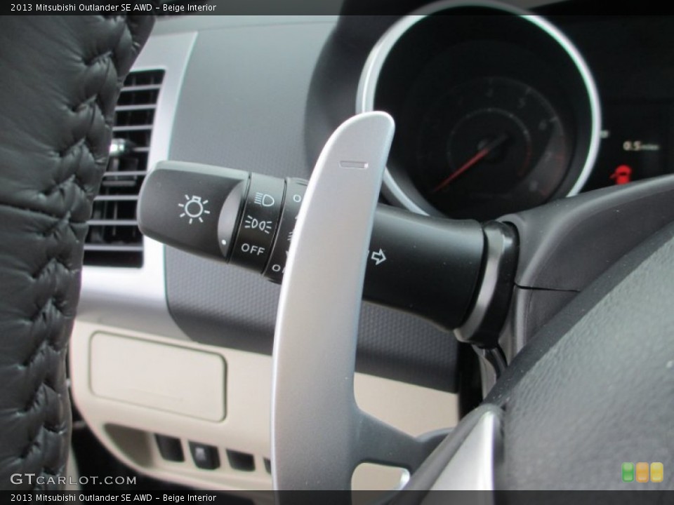 Beige Interior Transmission for the 2013 Mitsubishi Outlander SE AWD #71511278