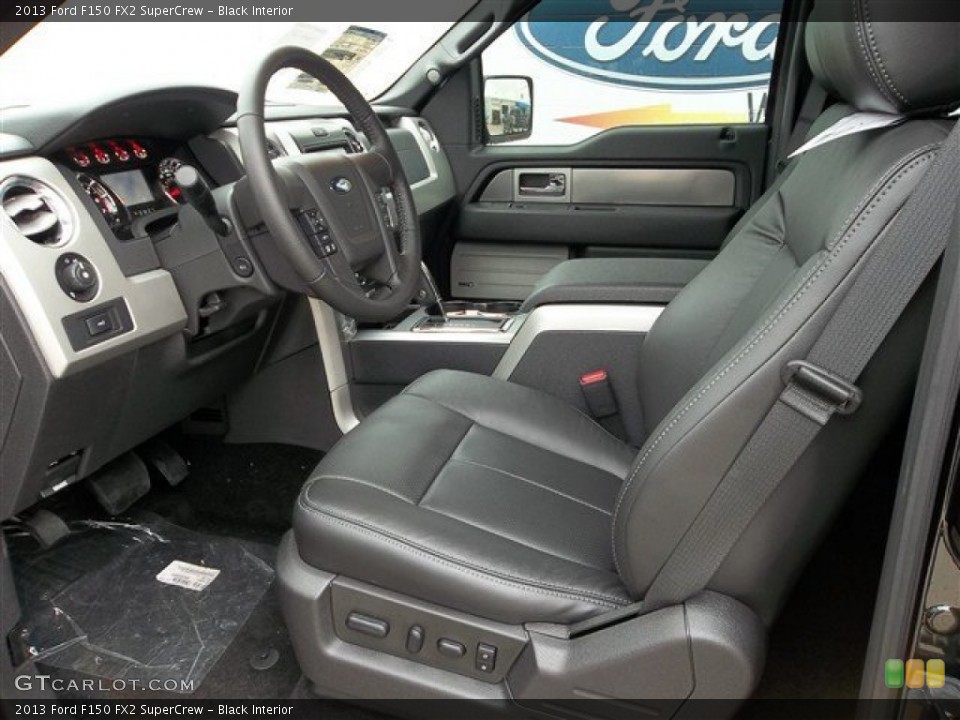 Black Interior Photo for the 2013 Ford F150 FX2 SuperCrew #71511878