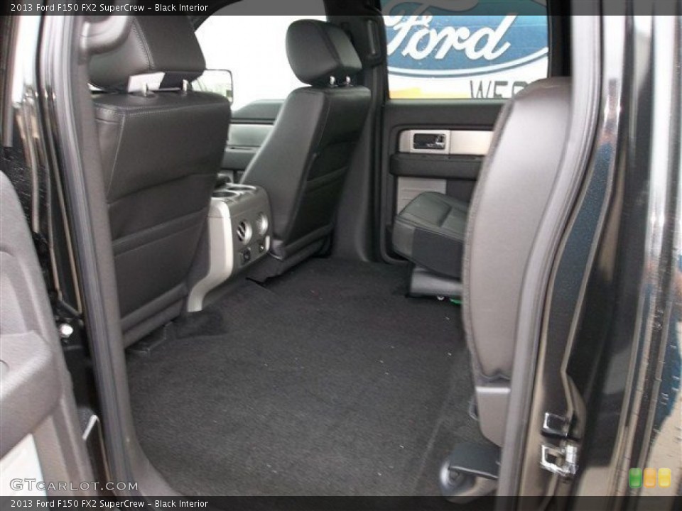 Black Interior Photo for the 2013 Ford F150 FX2 SuperCrew #71511953