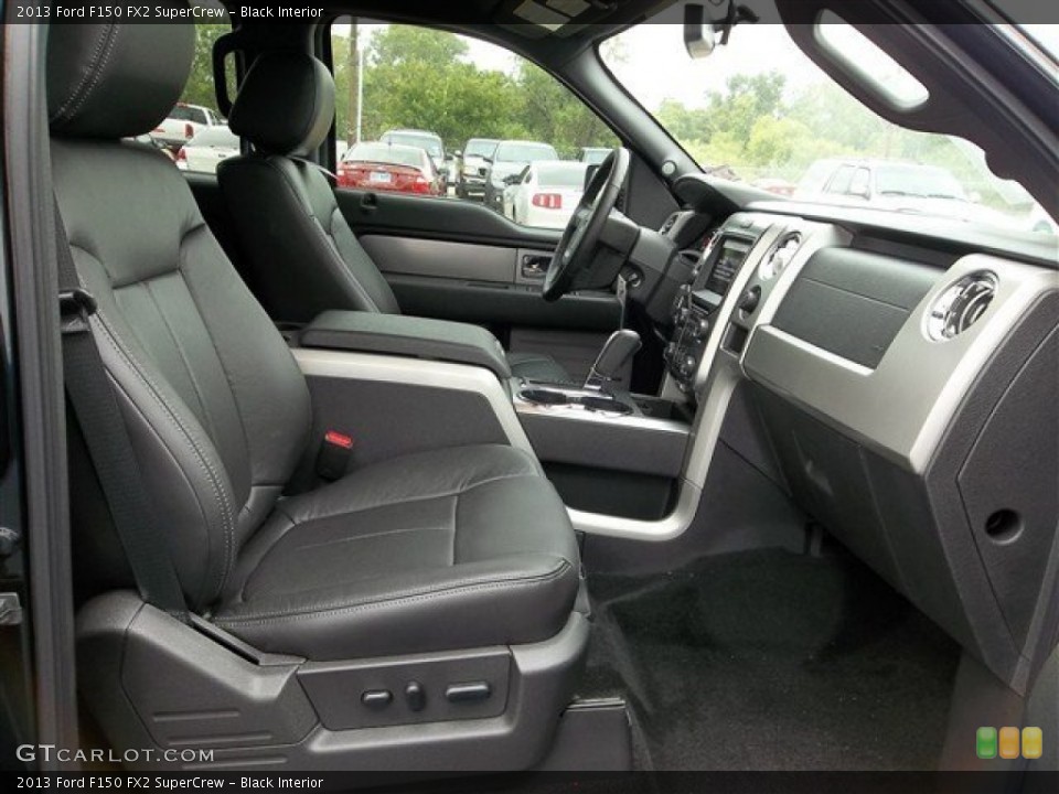 Black Interior Photo for the 2013 Ford F150 FX2 SuperCrew #71511971