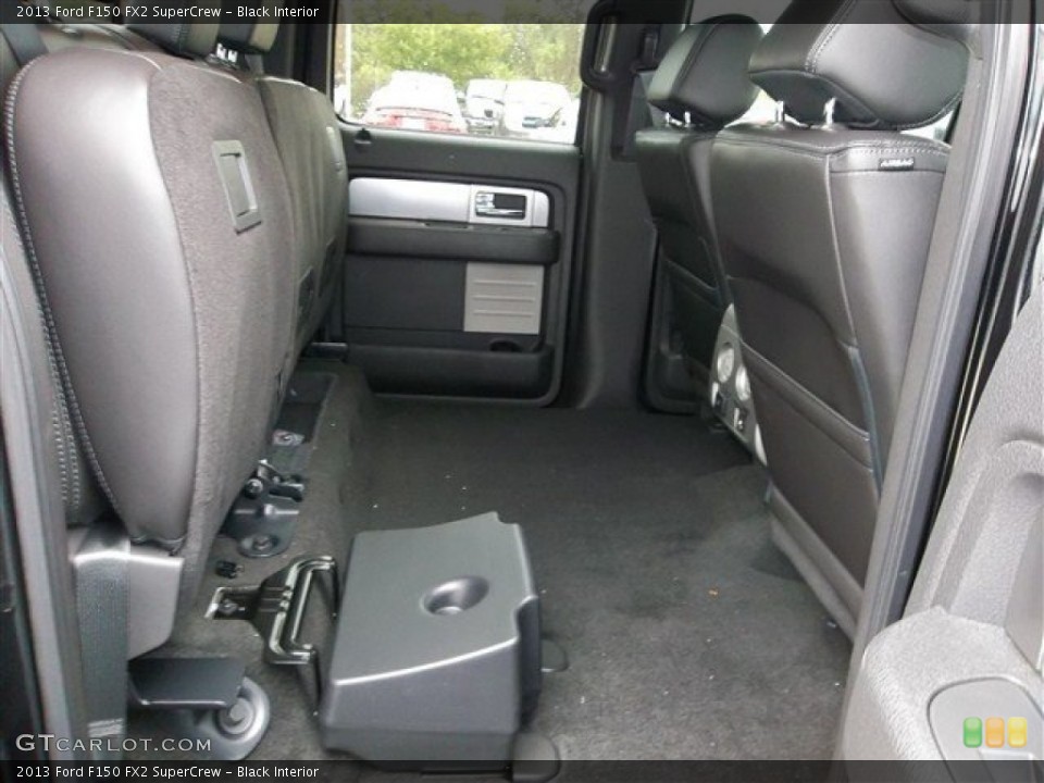 Black Interior Photo for the 2013 Ford F150 FX2 SuperCrew #71511980