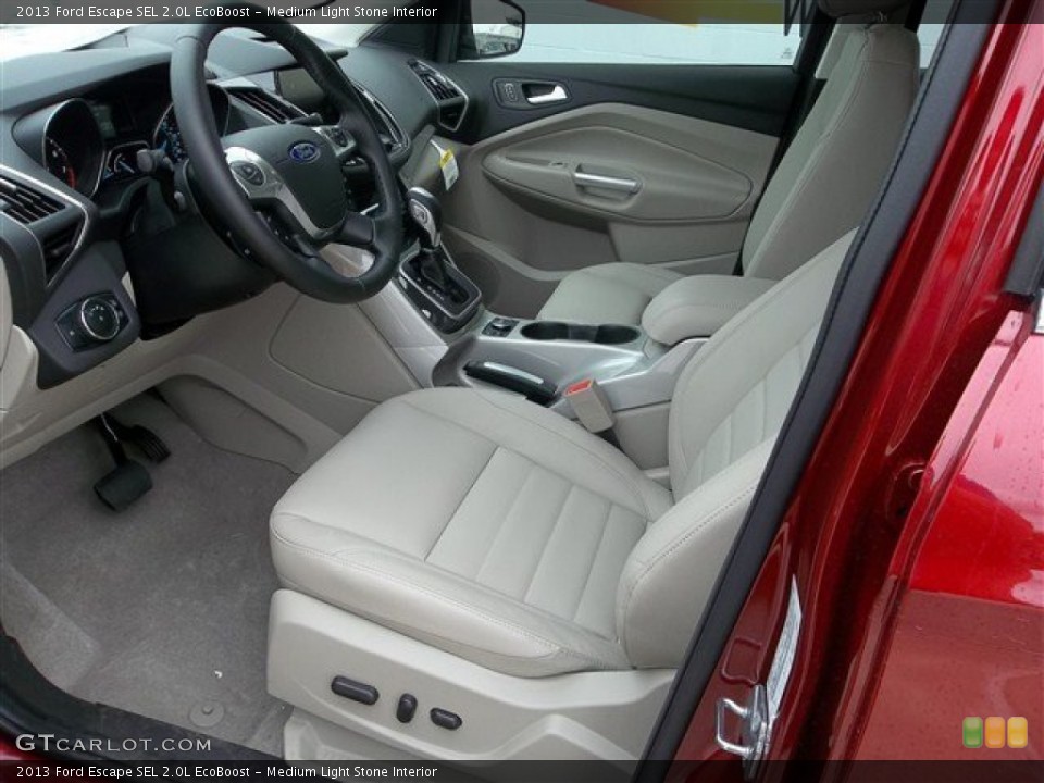 Medium Light Stone Interior Prime Interior for the 2013 Ford Escape SEL 2.0L EcoBoost #71512538
