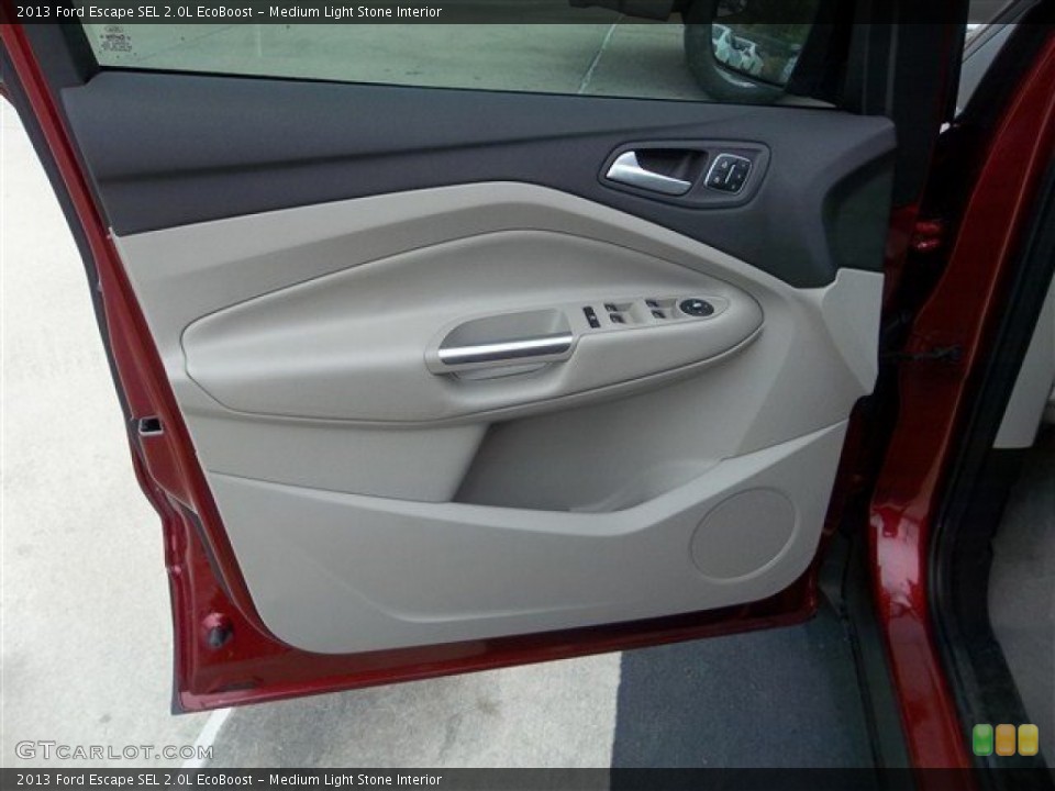 Medium Light Stone Interior Door Panel for the 2013 Ford Escape SEL 2.0L EcoBoost #71512583