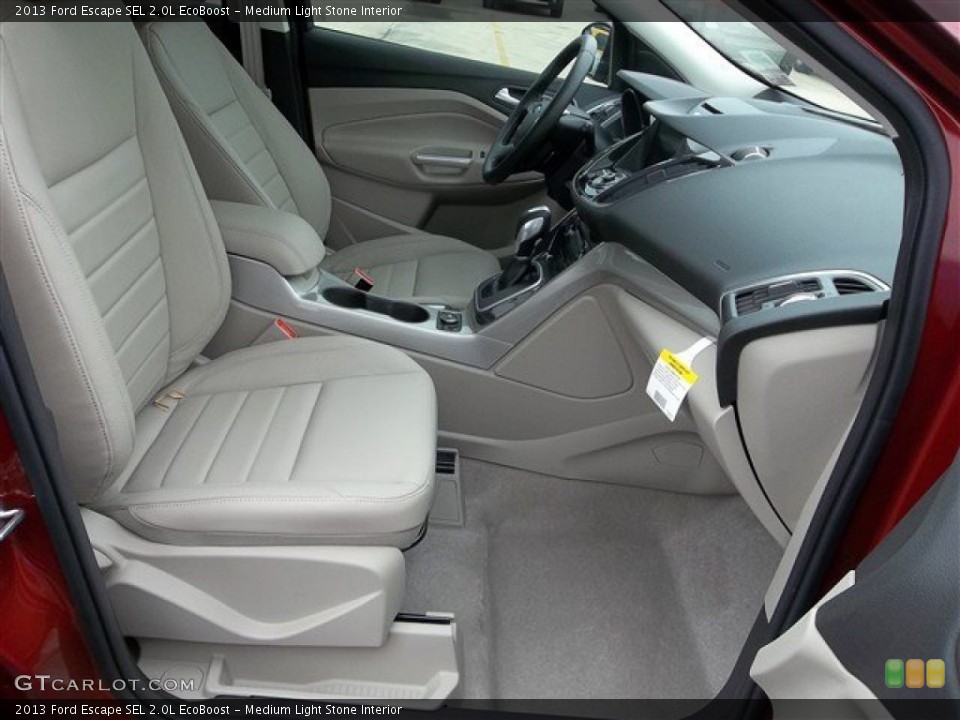Medium Light Stone Interior Photo for the 2013 Ford Escape SEL 2.0L EcoBoost #71512607
