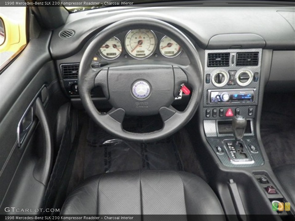 Charcoal Interior Dashboard for the 1998 Mercedes-Benz SLK 230 Kompressor Roadster #71513402