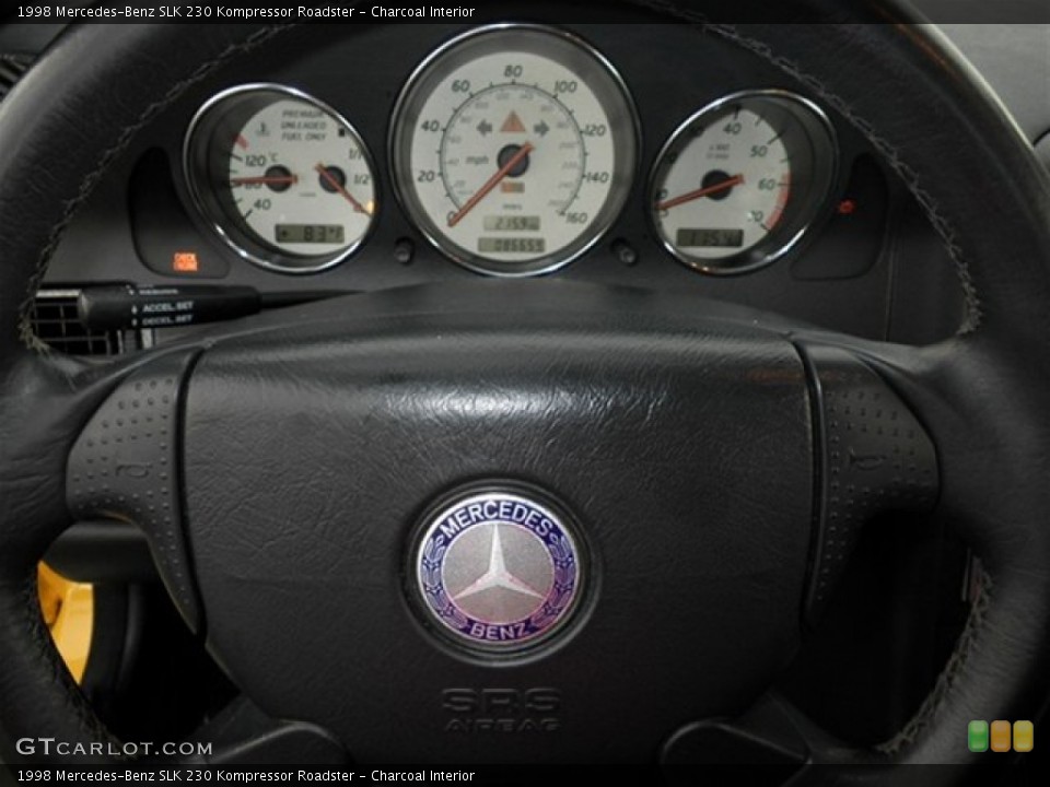 Charcoal Interior Gauges for the 1998 Mercedes-Benz SLK 230 Kompressor Roadster #71513471