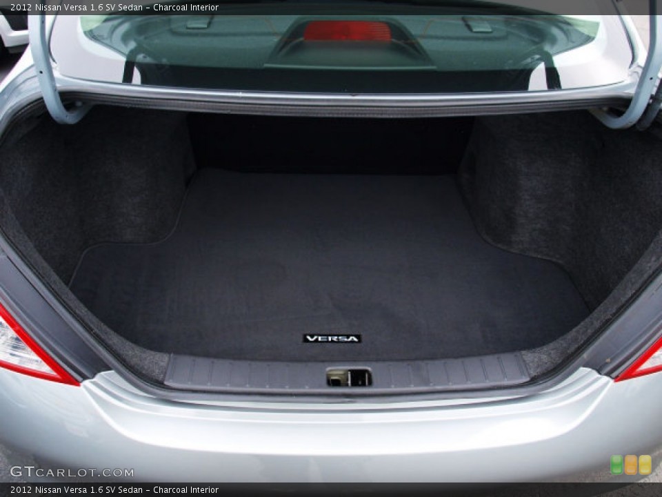 Charcoal Interior Trunk for the 2012 Nissan Versa 1.6 SV Sedan #71515316
