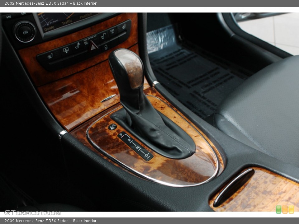 Black Interior Transmission for the 2009 Mercedes-Benz E 350 Sedan #71516003