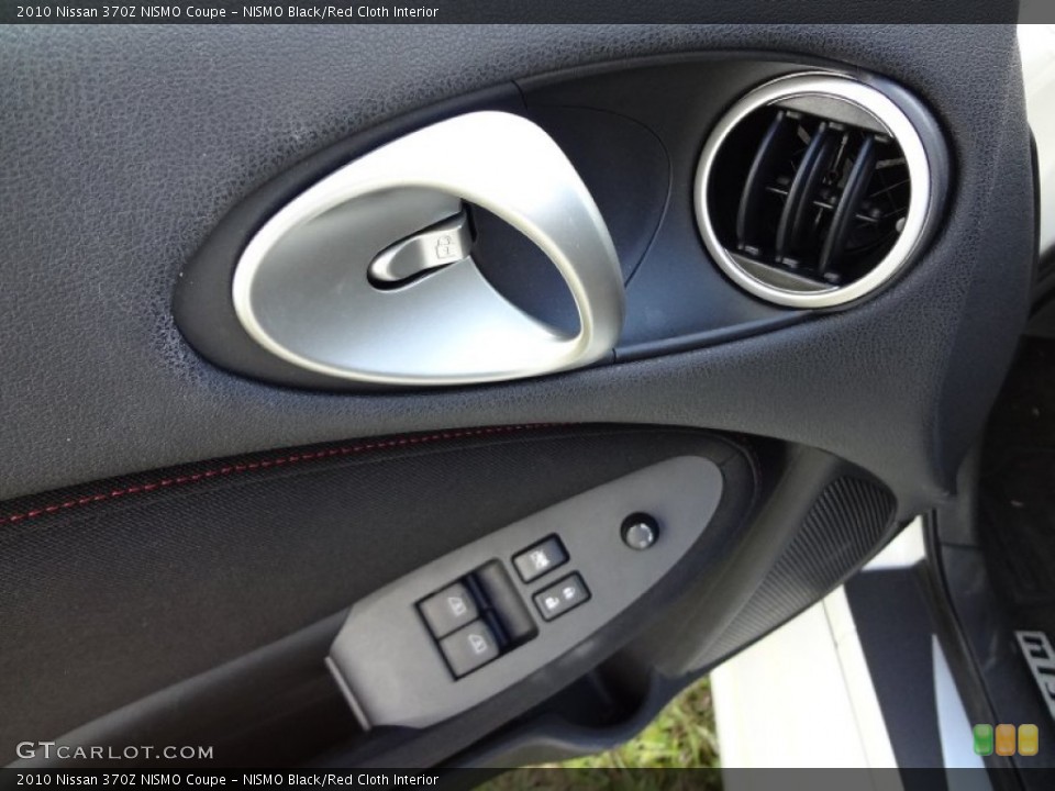 NISMO Black/Red Cloth Interior Controls for the 2010 Nissan 370Z NISMO Coupe #71520662