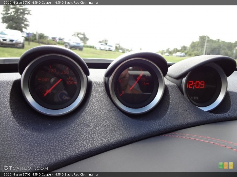 NISMO Black/Red Cloth Interior Gauges for the 2010 Nissan 370Z NISMO Coupe #71520683