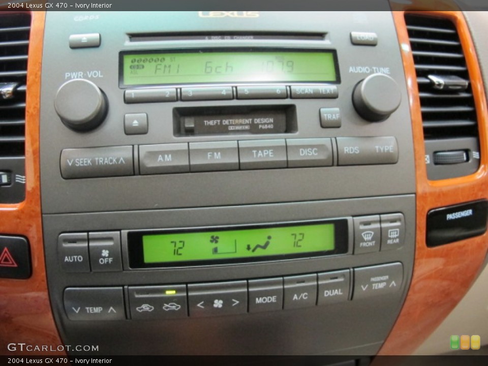 Ivory Interior Controls for the 2004 Lexus GX 470 #71520695