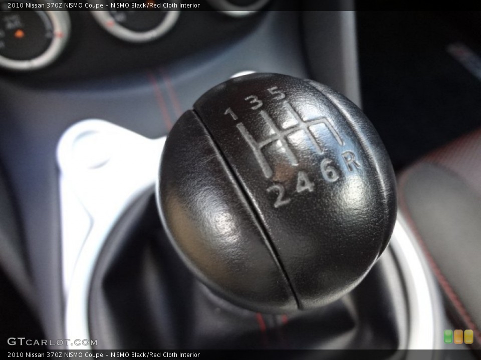 NISMO Black/Red Cloth Interior Transmission for the 2010 Nissan 370Z NISMO Coupe #71520707
