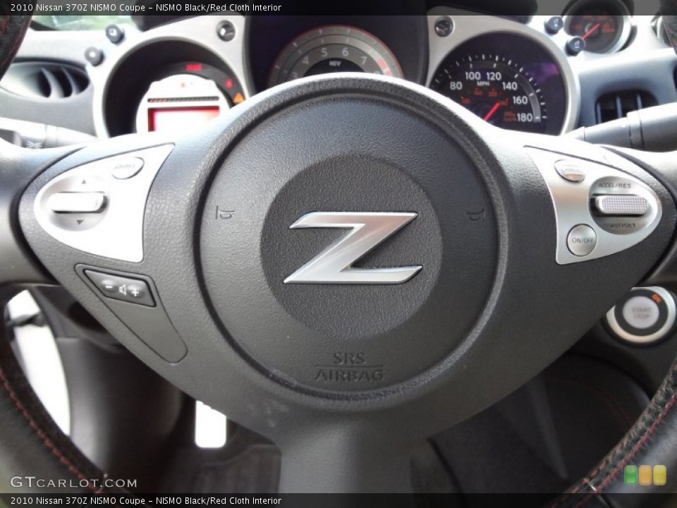 NISMO Black/Red Cloth Interior Controls for the 2010 Nissan 370Z NISMO Coupe #71520719