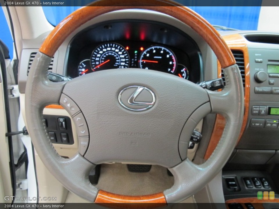 Ivory Interior Steering Wheel for the 2004 Lexus GX 470 #71520728