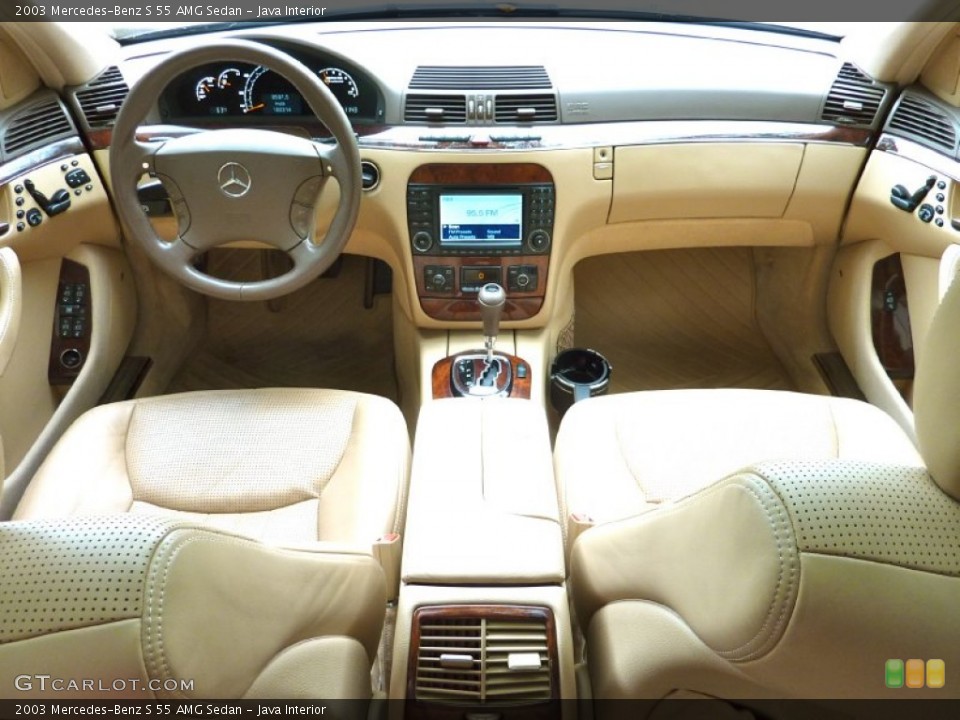 Java Interior Dashboard for the 2003 Mercedes-Benz S 55 AMG Sedan #71521028