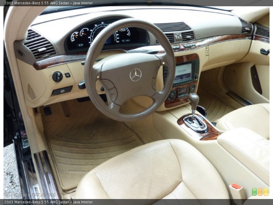 Java Interior Prime Interior for the 2003 Mercedes-Benz S 55 AMG Sedan #71521100