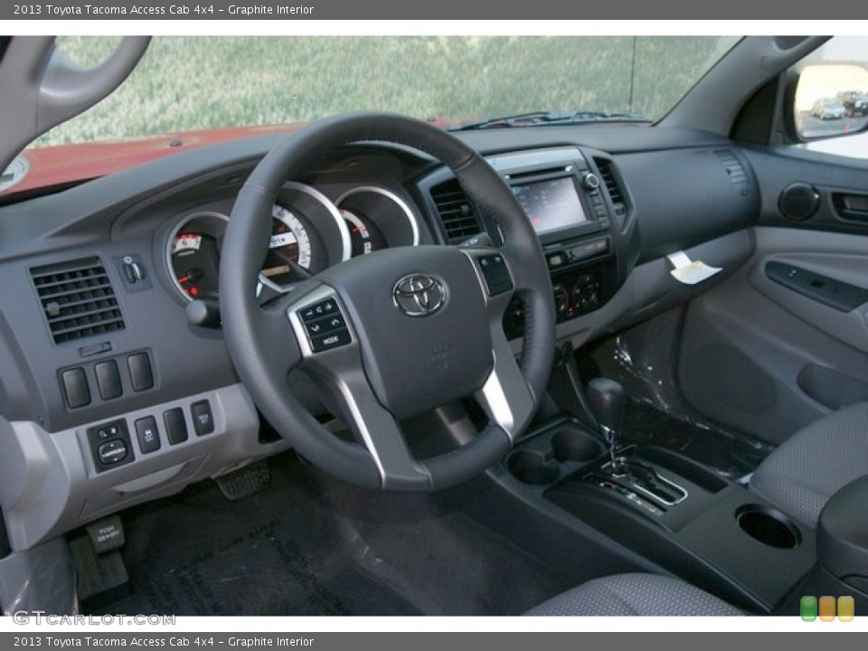 Graphite Interior Prime Interior for the 2013 Toyota Tacoma Access Cab 4x4 #71523316