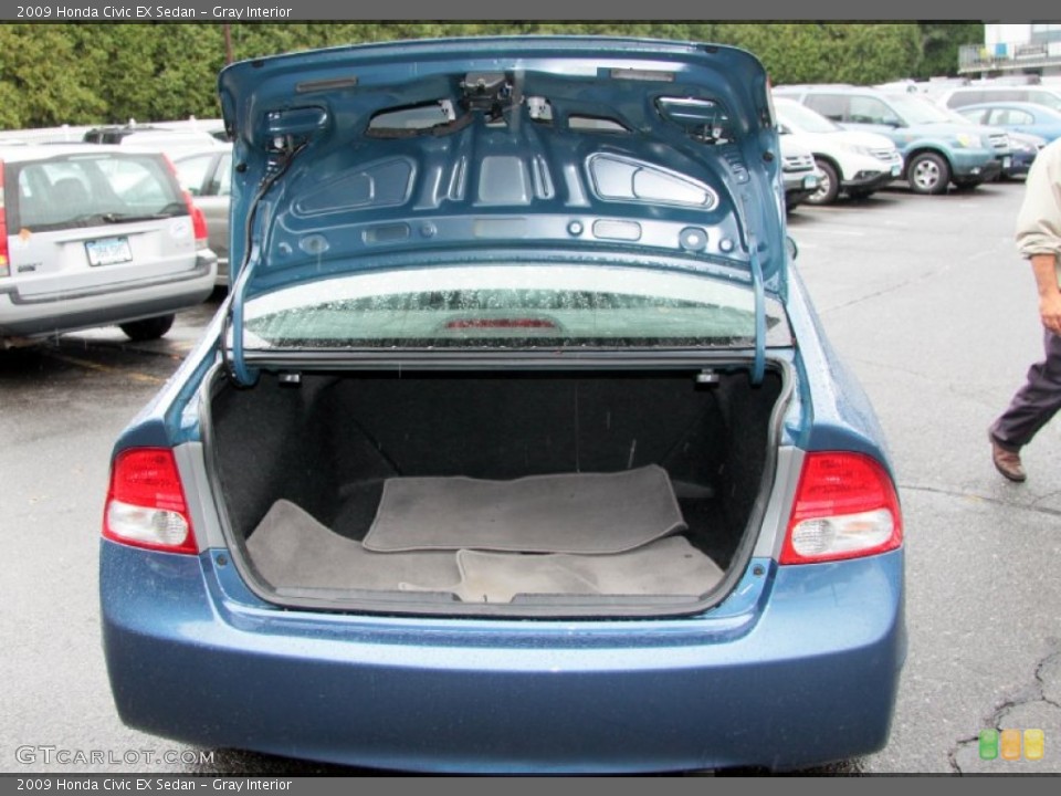 Gray Interior Trunk for the 2009 Honda Civic EX Sedan #71524709